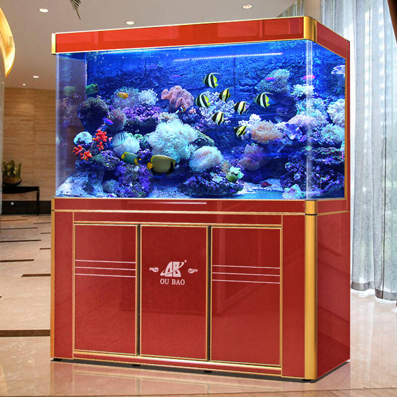 歐寶1.2米大型生態水族箱 一缸碧水，靈動空間的藝術