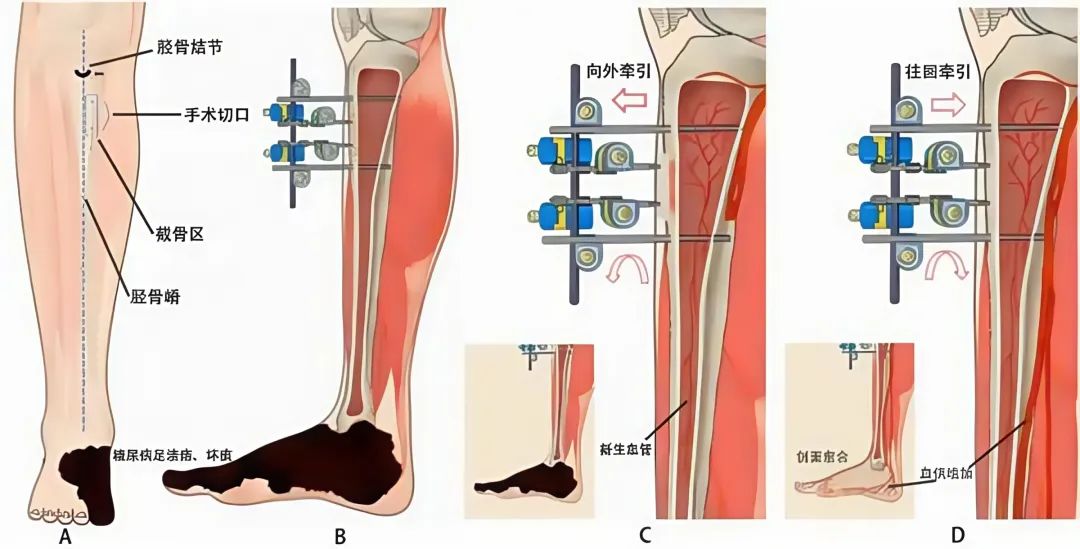 科技與醫者仁心并行 脛骨橫向骨搬移術聯合干細胞技術為糖尿病足患者守護生命尊嚴